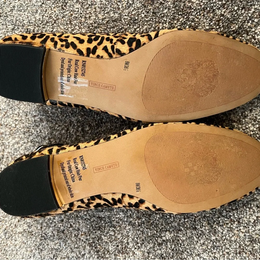 Vince Camuto Attera Flats Leopard Calf Hair animal print - Picture 3 of 6